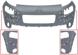 PARE-CHOCS CITROEN C4 CACTUS 2014-2018 AVANT / AVEC 2 CAPTEUR / AVEC APPRET