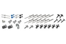JEUX FIXATIONS PARE-CHOC CITROEN BERLINGO 2015-2018 AVANT / BASIC