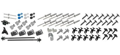 JEUX FIXATIONS PARE-CHOC CITROEN BERLINGO 2015-2018 AVANT / COMPLET