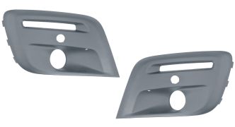JEUX GRILLE PEUGEOT PARTNER 2015-2018 PARE-CHOCS AVANT / AVEC ANTIBROUILLARDS / AVEC CAPTEUR / AVEC APPRET / KIT / GAUCHE+DROIT