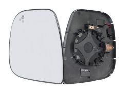 VERRE DE RÉTROVISEUR CITROEN BERLINGO 2018-> MULTISPACE / AVEC SUPPORT / CHAUFFANT / SIDE ASSIST / CONVEXE / GAUCHE