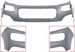 PARE-CHOCS CITROEN BERLINGO 2018-> MULTISPACE / AVANT / SUPÉRIEUR / AVEC 2 CAPTEUR / AVEC PARK ASSIST / AVEC APPRET