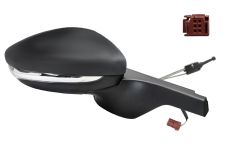 RÉTROVISEUR CITROEN C3 2016-2018 CONNECTEUR ROUGE / MECANIQUE / FEU CLIGNOTANT / AVEC SONDE / DROIT