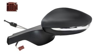 RÉTROVISEUR CITROEN C3 2016-2018 CONNECTEUR ROUGE / MECANIQUE / FEU CLIGNOTANT / GAUCHE