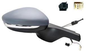 RÉTROVISEUR CITROEN C3 2020-2024 CONNECTEUR NOIR/BLANC / MECANIQUE / FEU CLIGNOTANT / AVEC SONDE / AVEC APPRET / DROIT