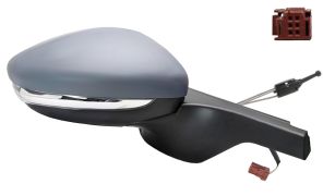 RÉTROVISEUR CITROEN C3 2016-2018 CONNECTEUR ROUGE / MECANIQUE / FEU CLIGNOTANT / AVEC SONDE / AVEC APPRET / DROIT