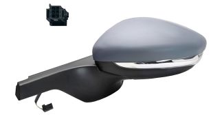 RÉTROVISEUR CITROEN C3 2020-2024 CONNECTEUR NOIR / ÉLÉCTRIQUE / CHAUFFANT / FEU CLIGNOTANT / AVEC APPRET / GAUCHE