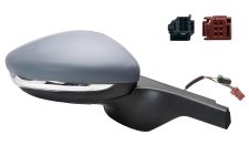 RÉTROVISEUR CITROEN C3 2016-2018 CONNECTEUR ROUGE/NOIR / ÉLÉCTRIQUE / CHAUFFANT / FEU CLIGNOTANT / SIDE ASSIST / AVEC SONDE / AVEC APPRET / DROIT