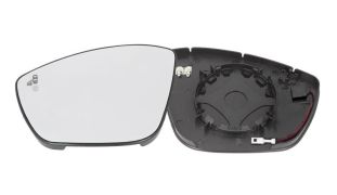 VERRE DE RÉTROVISEUR CITROEN C3 2020-2024 AVEC SUPPORT / CHAUFFANT / SIDE ASSIST / CONVEXE / GAUCHE