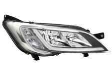 PHARE AVANT CITROEN JUMPER 2014-> BASE CHROMÉE / DROIT