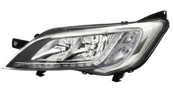 PHARE AVANT CITROEN JUMPER 2014-> BASE CHROMÉE / LED / GAUCHE