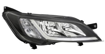 PHARE PEUGEOT BOXER 2014-> BASE NOIR / DROIT