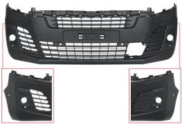 PARE-CHOCS CITROEN SPACETOURER 2016-> AVANT / AVEC ANTIBROUILLARDS / AVEC TROU DE DETECTEUR D'OBSTACLES / AVEC CAPTEUR / AVEC PARK ASSIST
