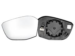 VERRE DE RÉTROVISEUR CITROEN C4 2020-> AVEC SUPPORT / CHAUFFANT / CONVEXE / GAUCHE