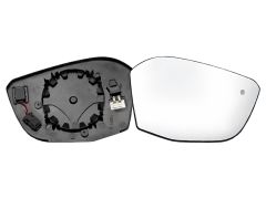 VERRE DE RÉTROVISEUR CITROEN C4 2020-> AVEC SUPPORT / CHAUFFANT / SIDE ASSIST / CONVEXE / DROIT