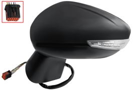 RÉTROVISEUR CITROEN C3 AIRCROSS 2020-2024 ÉLÉCTRIQUE / CHAUFFANT / FEU CLIGNOTANT / GAUCHE