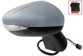 RÉTROVISEUR CITROEN C3 AIRCROSS 2020-2024 ÉLÉCTRIQUE / CHAUFFANT / FEU CLIGNOTANT / AVEC SONDE / AVEC APPRET / DROIT