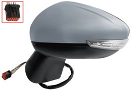 RÉTROVISEUR CITROEN C3 AIRCROSS 2020-2024 ÉLÉCTRIQUE / CHAUFFANT / FEU CLIGNOTANT / AVEC APPRET / GAUCHE