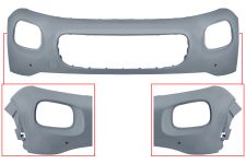 PARE-CHOCS CITROEN C3 AIRCROSS 2017-2020 AVANT / SUPÉRIEUR / AVEC 2 CAPTEUR / AVEC APPRET