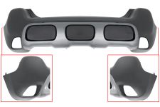 PARE-CHOCS CITROEN C3 AIRCROSS 2017-2020 ARRIÈRE / AVEC MOULURE