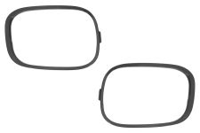 CONTOURS PHARE CITROEN C3 AIRCROSS 2017-2020 PARE-CHOCS AVANT / KIT / GAUCHE+DROIT