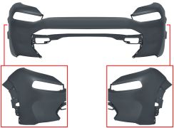 PARE-CHOCS CITROEN C3 AIRCROSS 2020-2024 AVANT / SUPÉRIEUR / AVEC APPRET