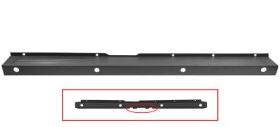 PARE-CHOCS CITROEN JUMPER 2014-> ARRIÈRE / GRIS / AVEC TROU POUR CROCHET / AVEC CAPTEUR / CENTRALE 