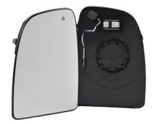 VERRE DE RÉTROVISEUR CITROEN JUMPER 2006-2014 AVEC SUPPORT / SUPÉRIEUR / CHAUFFANT / SIDE ASSIST / CONVEXE / GAUCHE