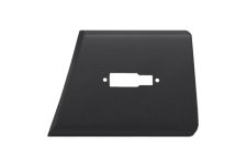MOULURE PILIER CITROEN JUMPER 2014-> AVANT / AVEC TROU FEU CLIGNOTANT / NOIRE / GAUCHE 