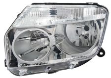 PHARE AVANT DACIA DUSTER 2010-2013 BASE CHROMÉE / GAUCHE