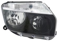 PHARE AVANT DACIA DUSTER 2010-2013 BASE NOIRE / DROIT