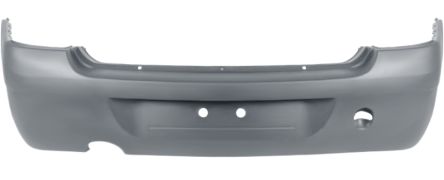 PARE-CHOCS DACIA LOGAN 2005-2008 ARRIÈRE / 4 PORTES / AVEC APPRET