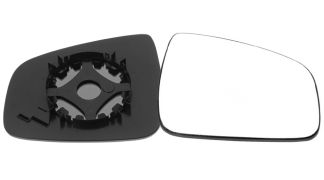VERRE DE RÉTROVISEUR RETROVISOR DACIA DUSTER 2013-2018 AVEC SUPPORT / CONVEXE / DROIT