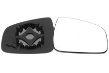 VERRE DE RÉTROVISEUR DACIA LOGAN MCV / VAN 2006-2008 AVEC SUPPORT / CONVEXE / DROIT