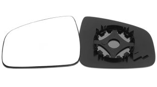 VERRE DE RÉTROVISEUR RETROVISOR DACIA DUSTER 2013-2018 AVEC SUPPORT / CONVEXE / GAUCHE