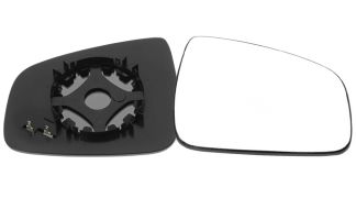 VERRE DE RÉTROVISEUR RETROVISOR DACIA DUSTER 2013-2018 AVEC SUPPORT / CHAUFFANT / CONVEXE / DROIT
