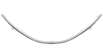 MOULURE GRILLE DACIA LOGAN MCV / VAN 2006-2008 FACE AVANT / INFÉRIEURE / CHROMÉE 