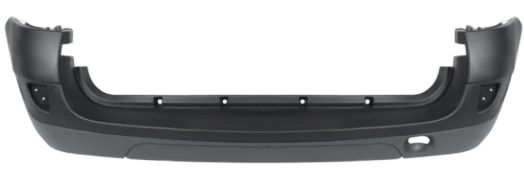 PARE-CHOCS DACIA LOGAN MCV / VAN 2006-2008 ARRIÈRE / AVEC APPRET