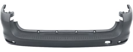 PARE-CHOCS DACIA LOGAN MCV / VAN 2008-2013 ARRIÈRE / AVEC APPRET