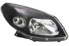 PHARE AVANT DACIA SANDERO 2008-2013 BASE NOIRE / DROIT