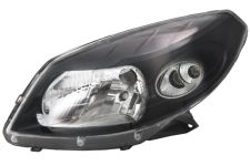 PHARE AVANT DACIA SANDERO 2008-2013 BASE NOIRE / GAUCHE