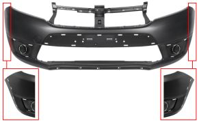 PARE-CHOCS DACIA SANDERO 2013-2017 AVANT / MODÈLE STEPWAY