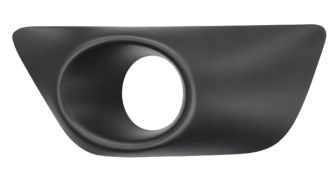 MOULURE DACIA SANDERO 2013-2017 PARE-CHOCS AVANT / AVEC ANTIBROUILLARDS / NOIRE / MODÈLE STEPWAY / GAUCHE