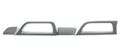 MOULURE GRILLE DACIA DUSTER 2013-2018 FACE AVANT / CHROMÉE / INFÉRIEURE / GAUCHE