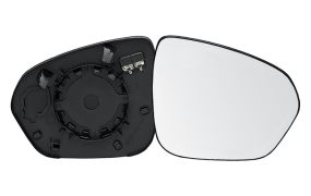 VERRE DE RÉTROVISEUR DACIA DUSTER 2018-2022 AVEC SUPPORT / CHAUFFANT / CONVEXE / DROIT