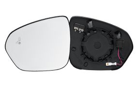 VERRE DE RÉTROVISEUR DACIA DUSTER 2018-2022 AVEC SUPPORT / CHAUFFANT / SIDE ASSIST / CONVEXE / GAUCHE