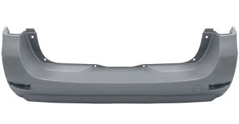 PARE-CHOCS DACIA LOGAN MCV / VAN 2013-2017 ARRIÈRE / AVEC APPRET