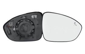 VERRE DE RÉTROVISEUR DACIA LOGAN 2021-> AVEC SUPPORT / CHAUFFANT / SIDE ASSIST / CONVEXE / DROIT