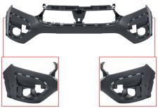 PARE-CHOCS DACIA SANDERO 2020-> AVANT / MODÈLE STEPWAY / AVEC 2 CAPTEUR / AVEC PARK ASSIST / AVEC APPRET