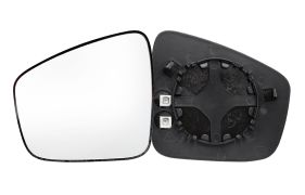 VERRE DE RÉTROVISEUR DACIA SPRING 2020-> AVEC SUPPORT / CHAUFFANT / CONVEXE / GAUCHE